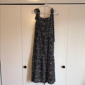 Black and White Polka Dot Dress